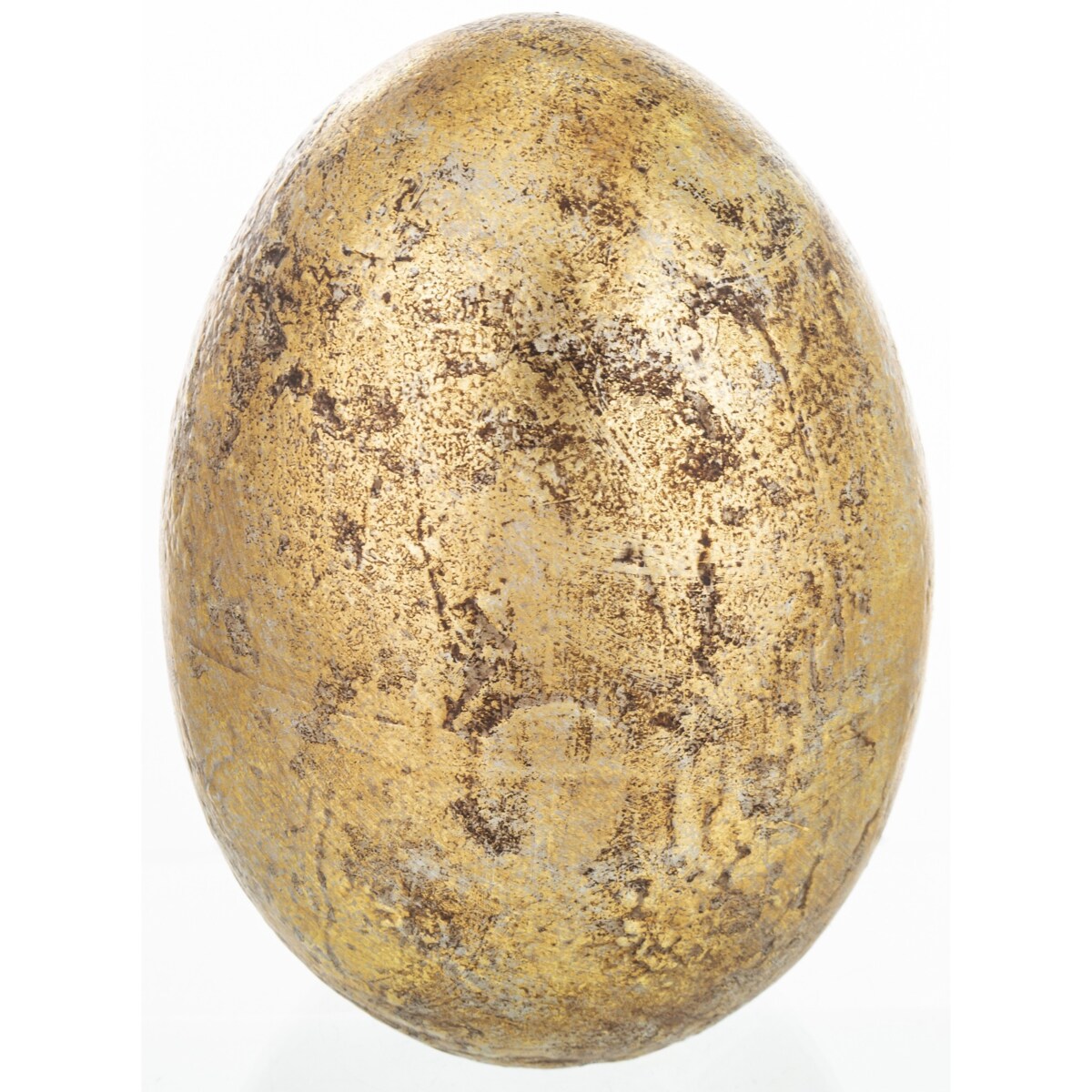 Dekoracja - złote jajko z ceramiki 23,5x16 cm MONNINA - II