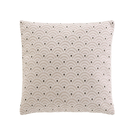 Poduszka dekoracyjna 45x45 cm JACKARD beżowy