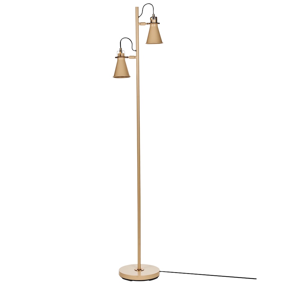 Lampa podłogowa MOYOLA Regulowana Metal Beżowy