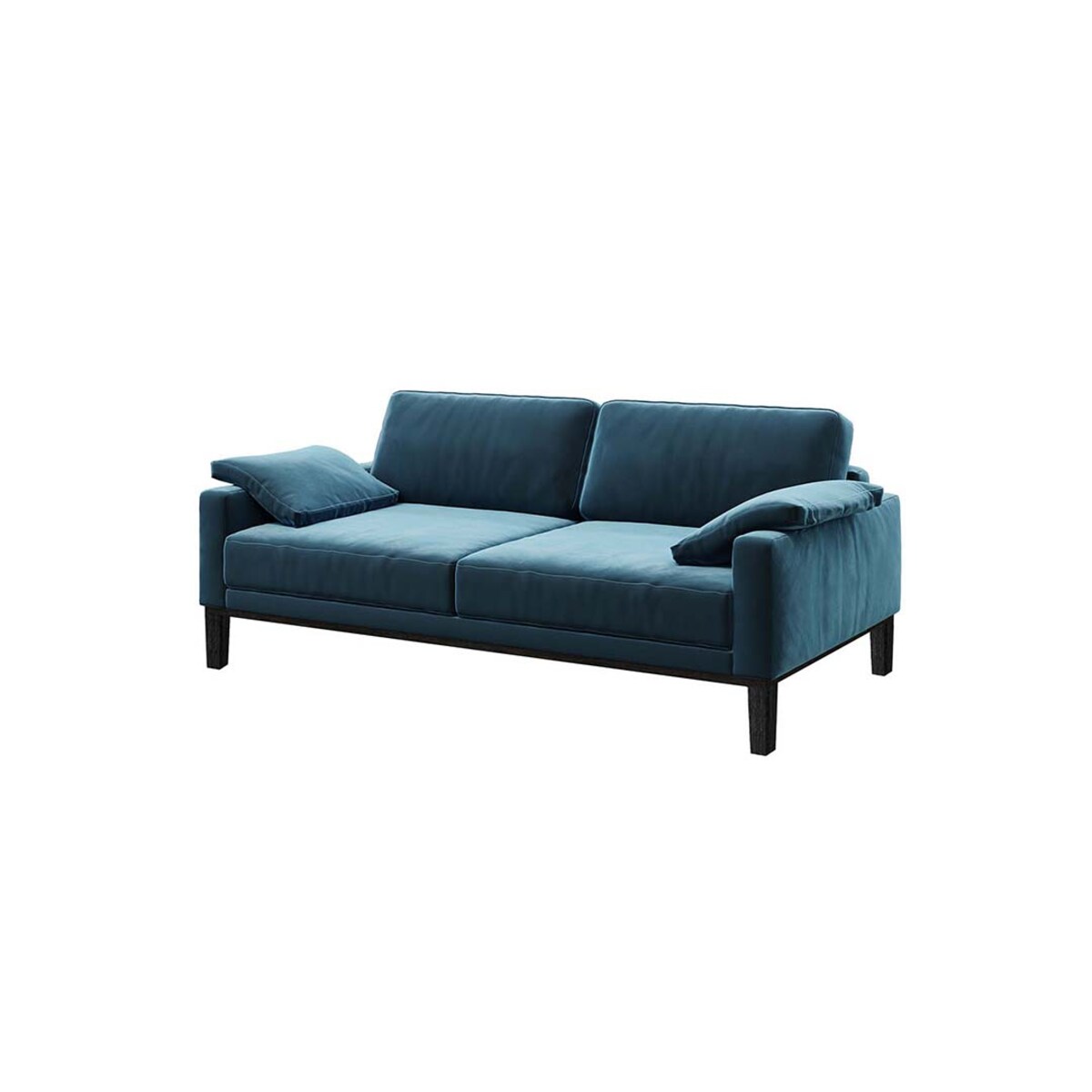 Sofa 2-osobowa Musso - ciemnogranatowa