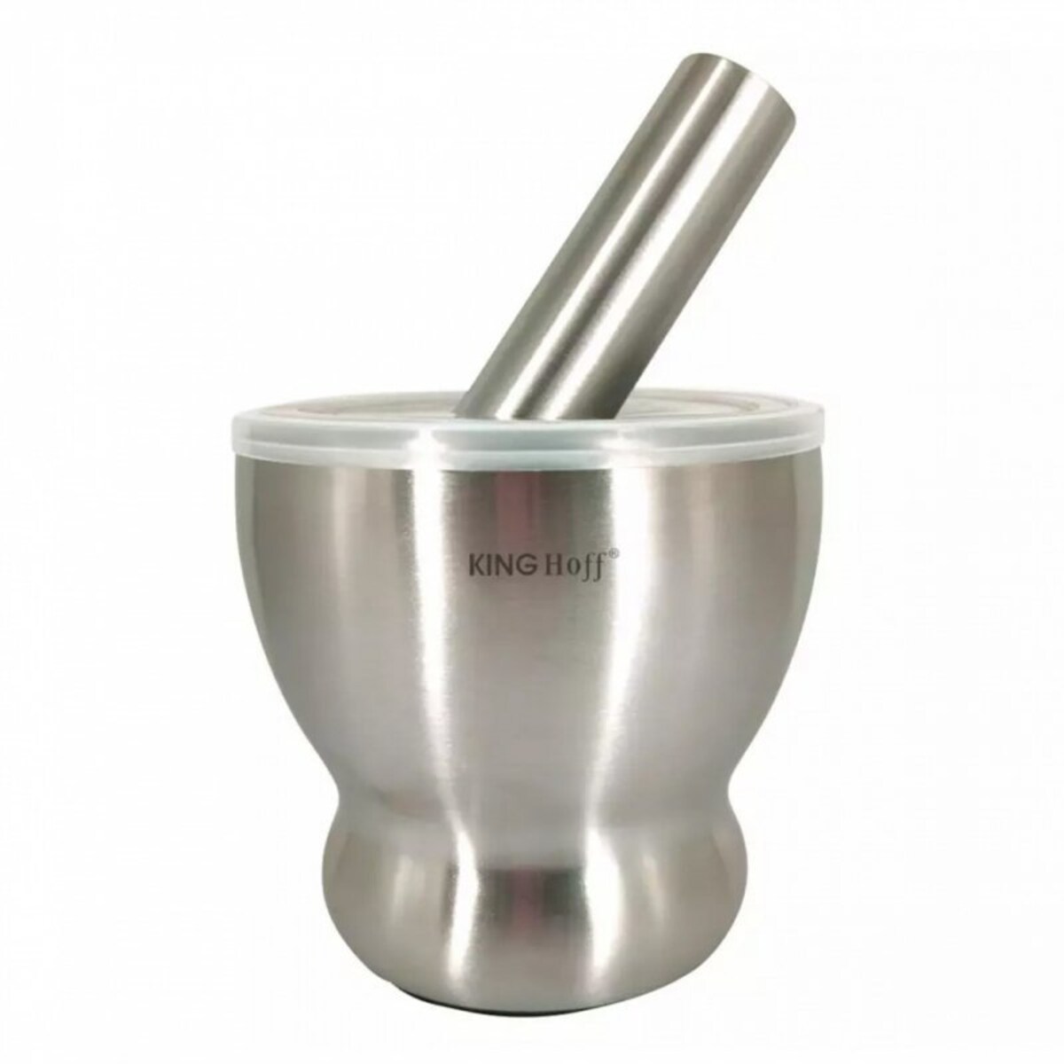 Moździerz Stalowy Z Pokrywą Kinghoff