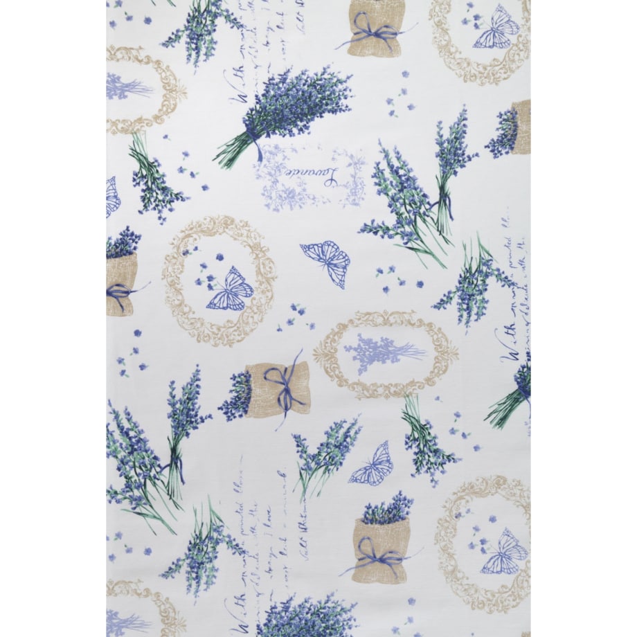 Obrus z motywem lawendy Lavender – 130 × 200 cm