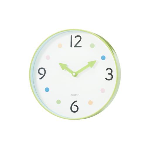 Zegar do pokoju dziecka SAFI, Ø 25 cm