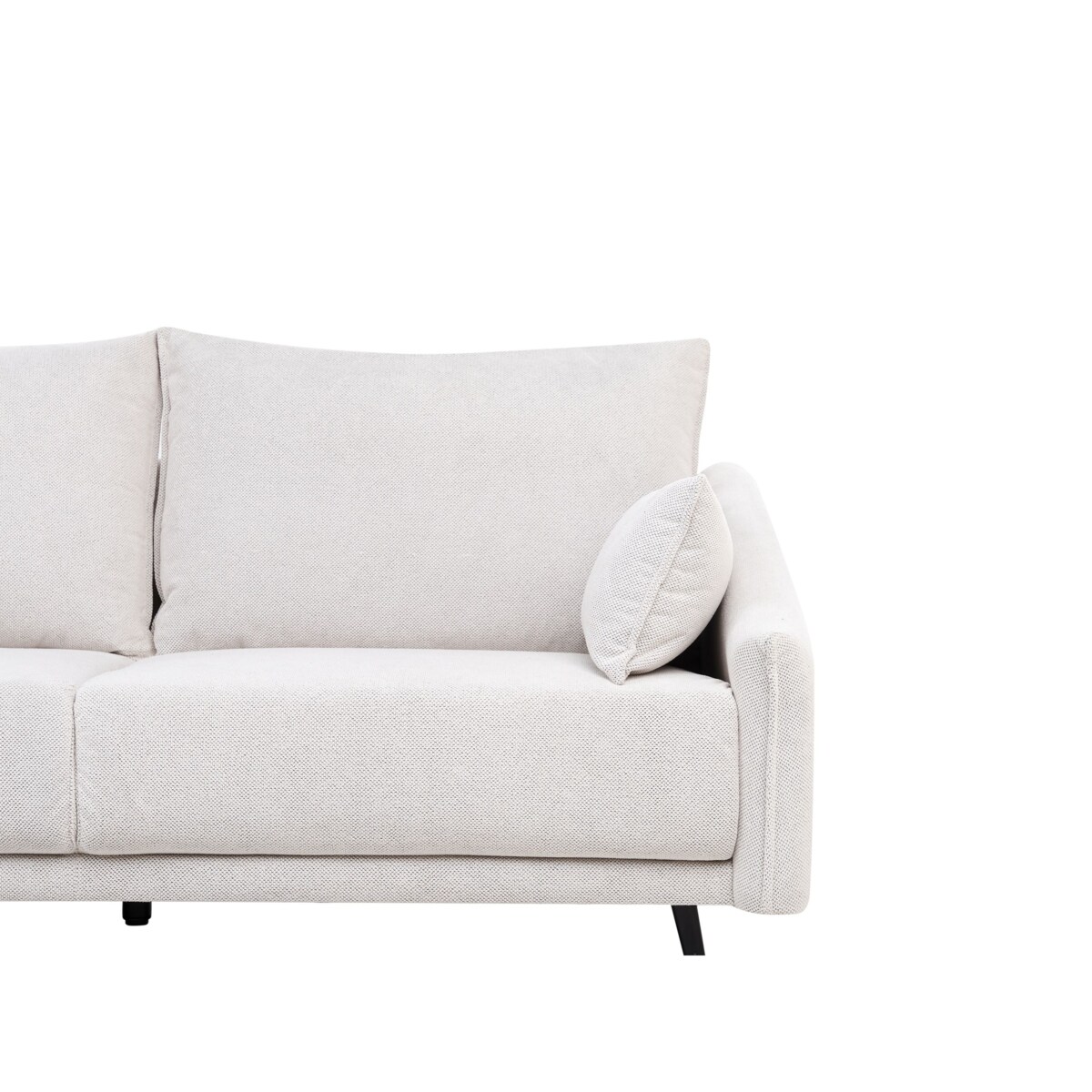 Narożnik prawostronny złamana biel VARDE