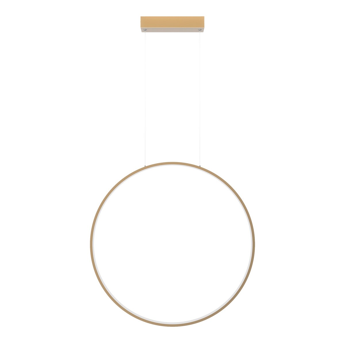 Lampa sufitowa wisząca Light Prestige Mirror złoty LED CCT 3000K/4000K/6000K (regulowana) 1 szt.