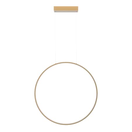Lampa sufitowa wisząca Light Prestige Mirror złoty LED CCT 3000K/4000K/6000K (regulowana) 1 szt.