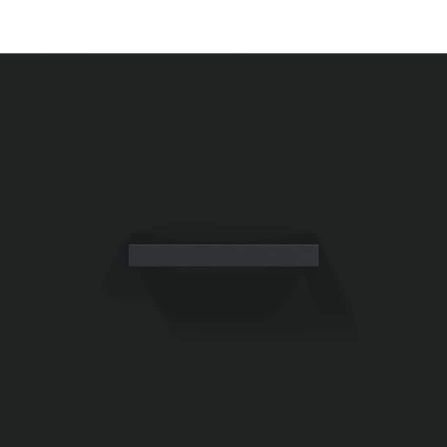 vidaXL Stolik kawowy, czarny, 50x50x40 cm, materiał drewnopochodny