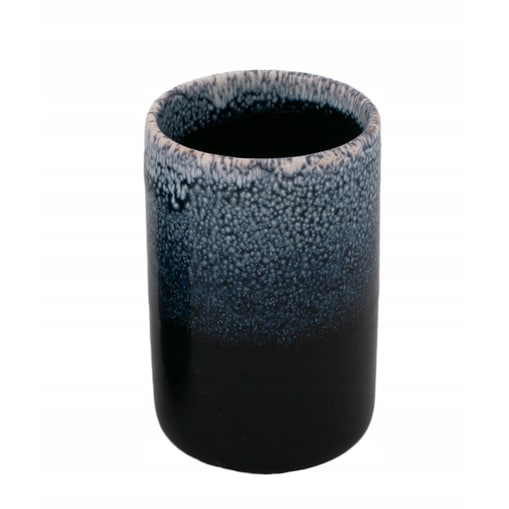 KUBEK łazienkowy CERAMICZNY niebieski 450ml
