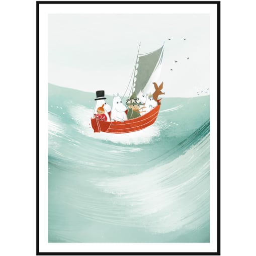 Poster Story, Plakat, Obraz - Muminki No4, wymiary 21 x 30 cm