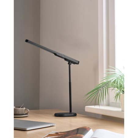 Lampa biurkowa LED TUCANA Ze ściemniaczem Czarny
