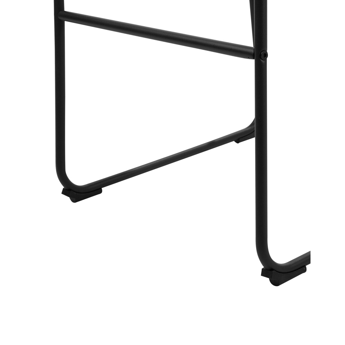 Zestaw 2 krzeseł barowych szary FRANKS