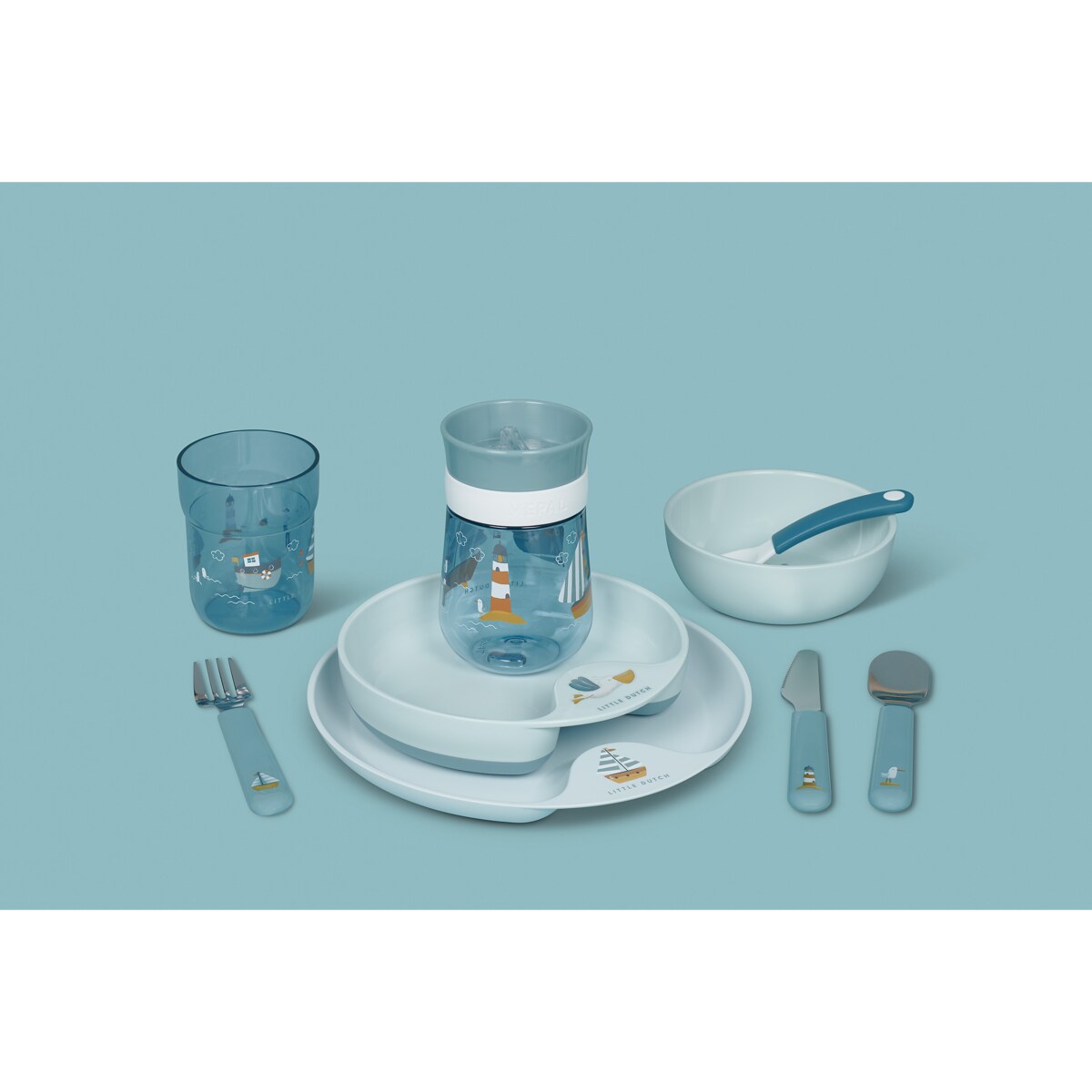 Talerzyk dziecięcy do karmienia MIO Sailors Bay 108002065244