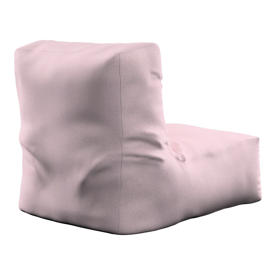 Pufa - fotel, pastelowy róż, 67 x 31 x 75 cm, Amsterdam