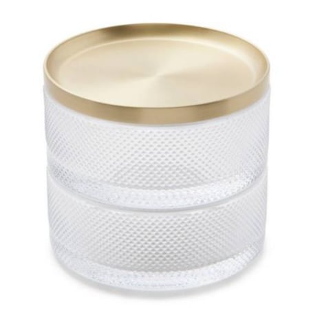 Pojemnik na biżuterię (szklany) Tesora Umbra