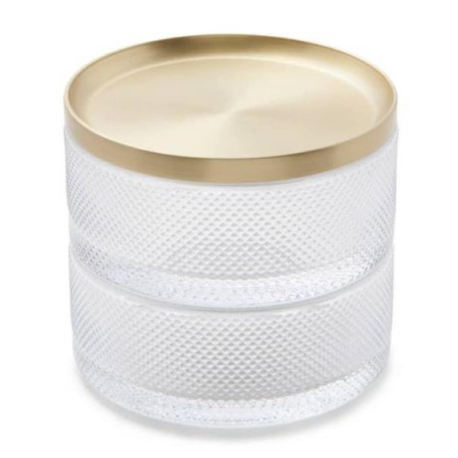 Pojemnik na biżuterię (szklany) Tesora Umbra