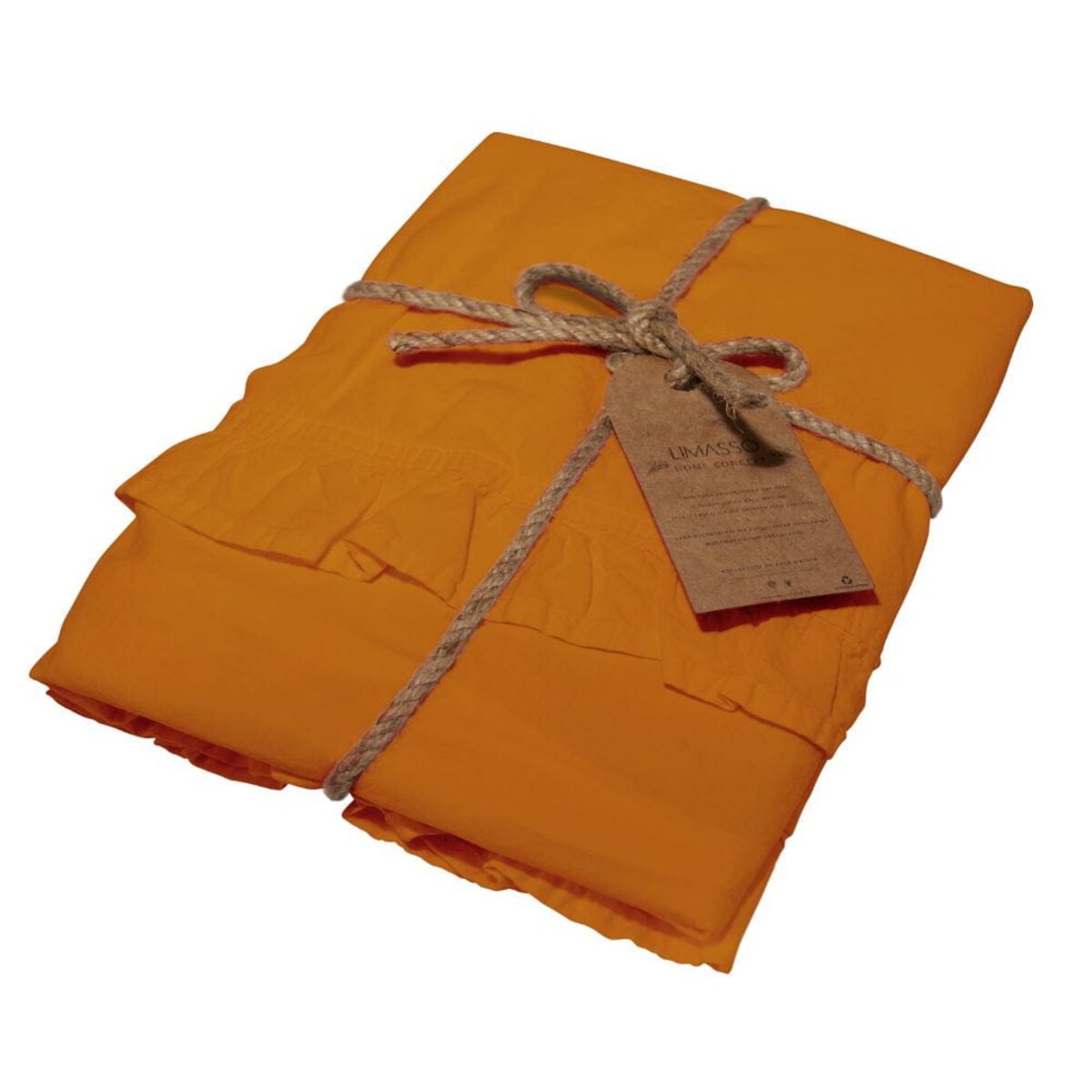 Komplet poszewek bawełnianych 2x40x40 cm Stonewashed Exclusive Sudan Brown