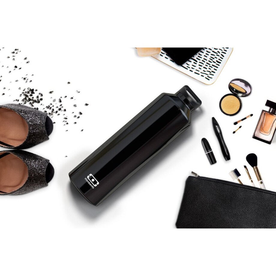 Butelka termiczna czarna Steel, 500 ml, Monbento