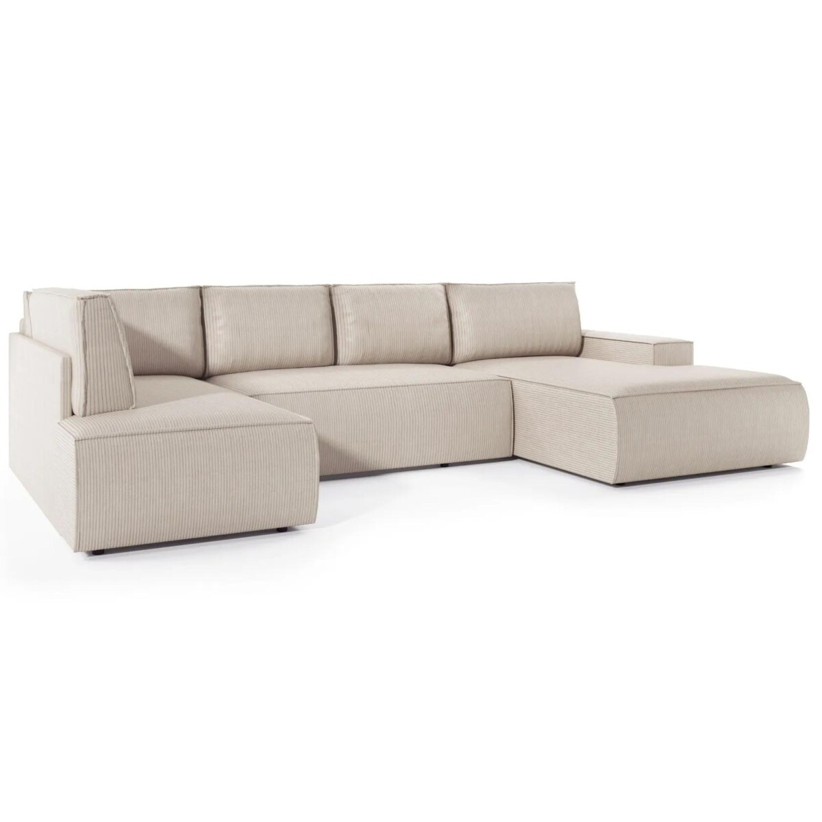 Narożnik z funkcją spania FELICIA U2-140 kremowy prawy/lewy