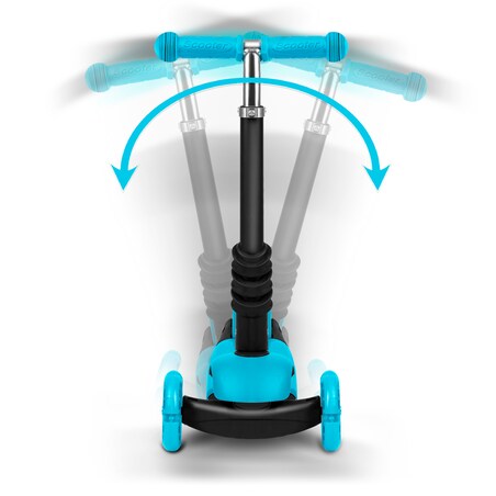 Hulajnoga trójkołowa balansowa dla dzieci 3w1 Ricokids Buggy niebieska