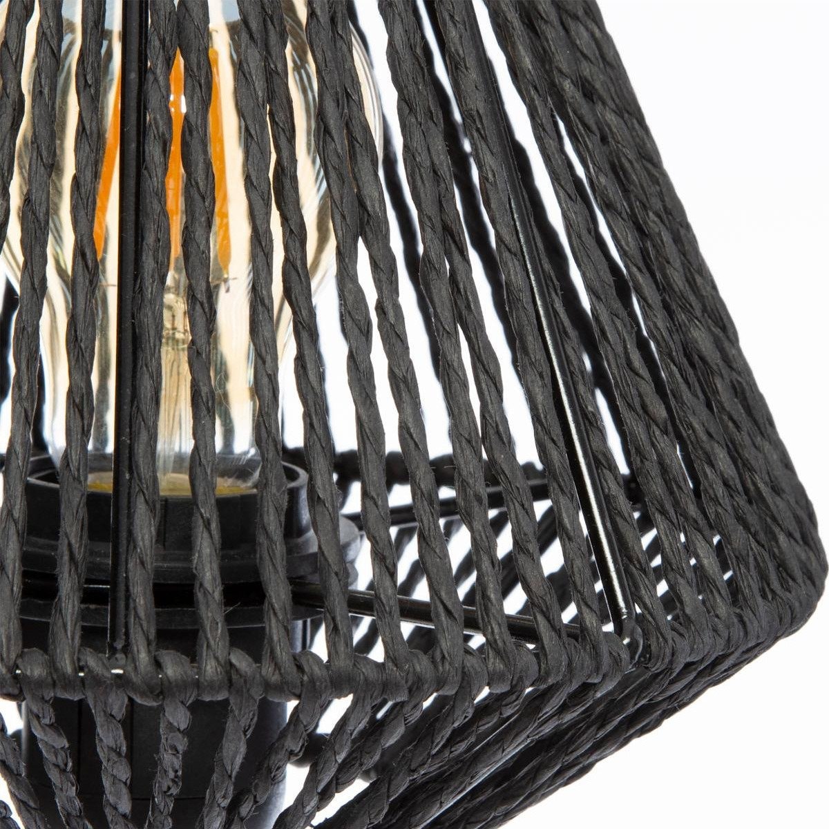 Lampa stołowa z dekoracyjnym abażurem JILY, 34 cm