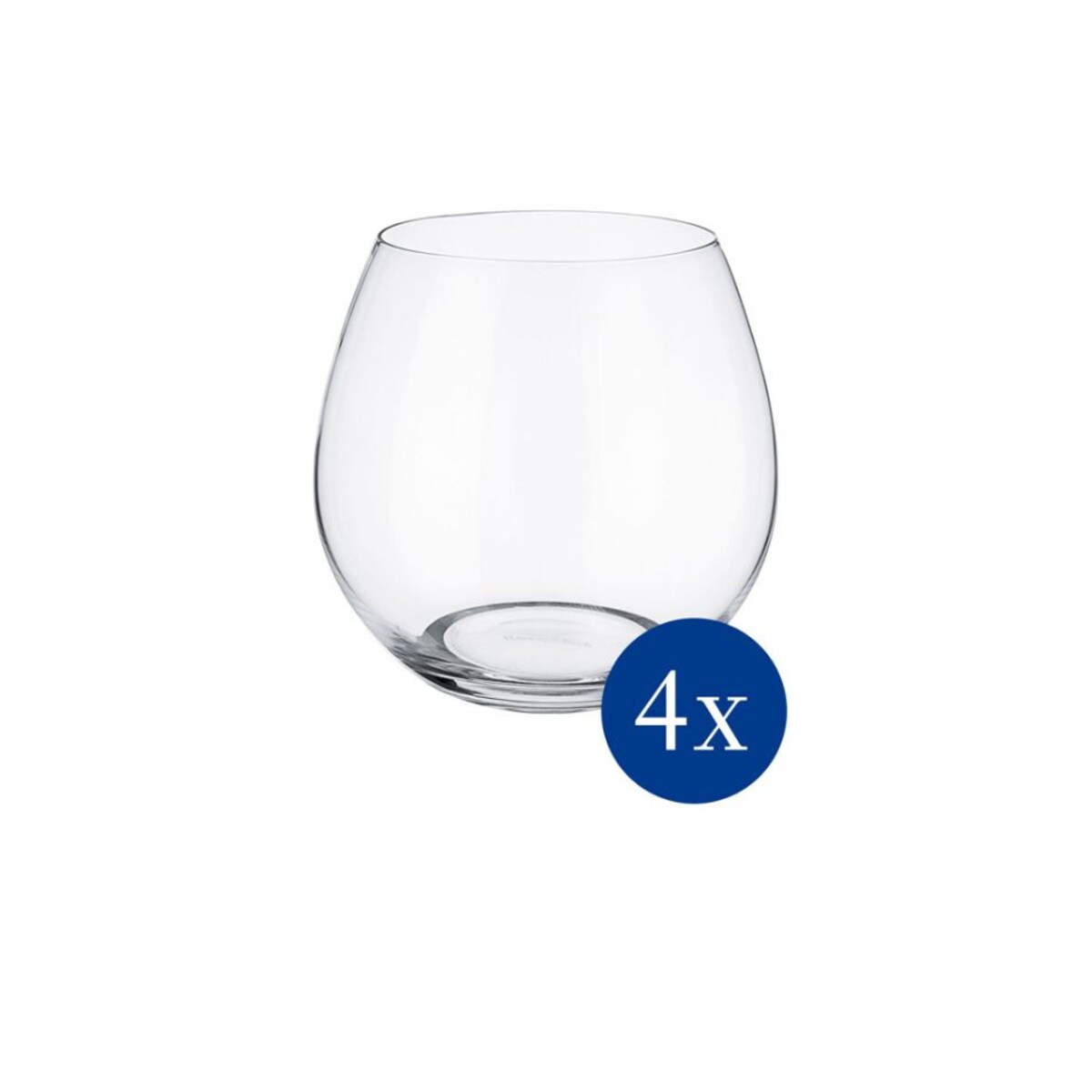 Zestaw 4 szklanek do wody Entree, 570 ml, Villeroy & Boch