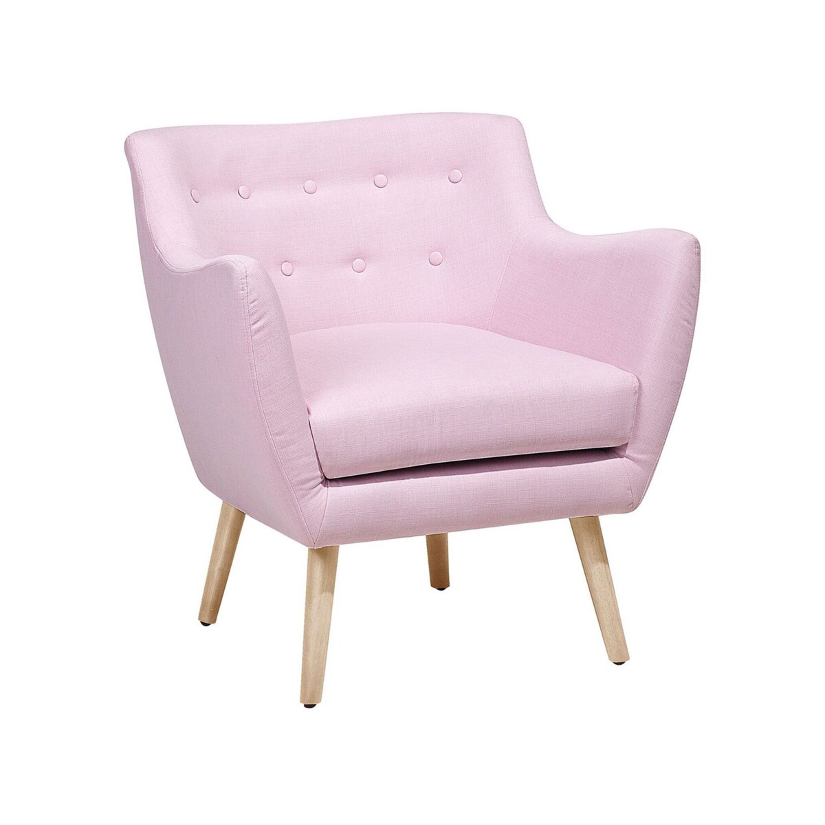 Fotel różowy DRAMMEN