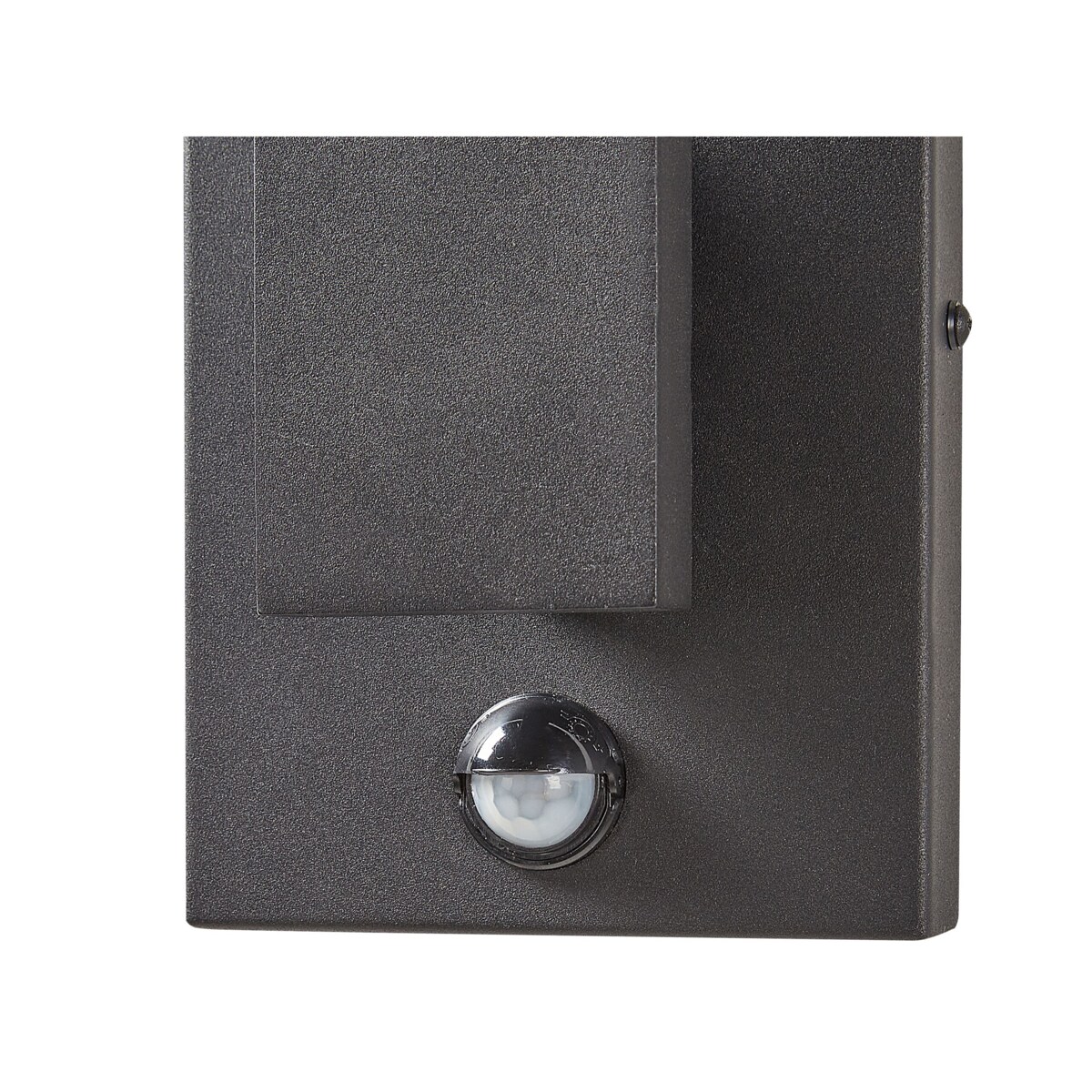 Lampa ścienna zewnętrzna LED z czujnikiem ruchu czarna TUMMEL