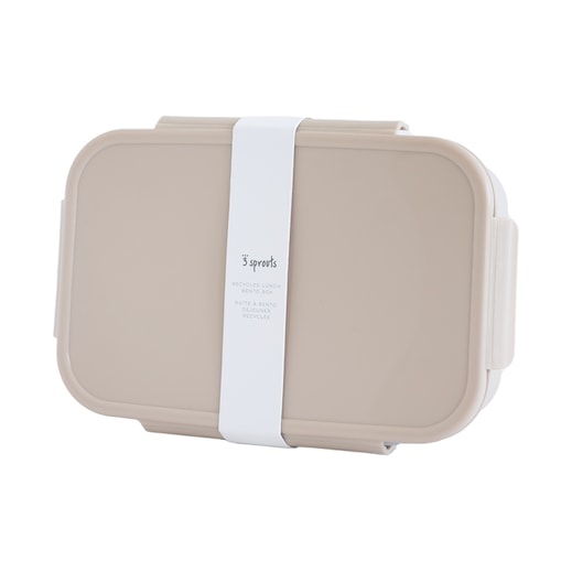 3 Sprouts Lunchbox Bento Taupe