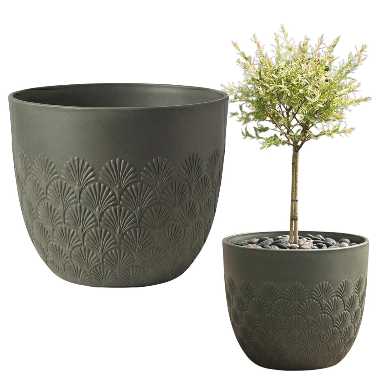 Donica Melody 40,6x40,6x35,6 cm zielona