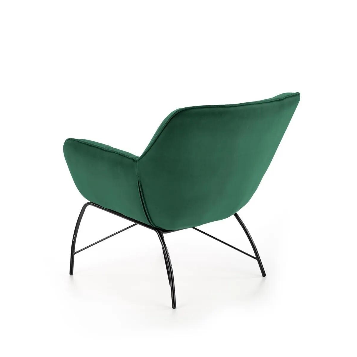 Fotel tapicerowany BELTON zielony