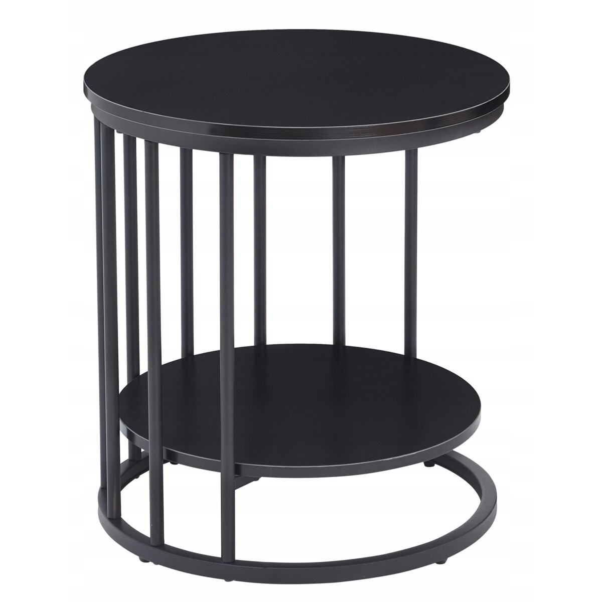 LAMELLO STOLIK KAWOWY fi 50 cm CZARNY