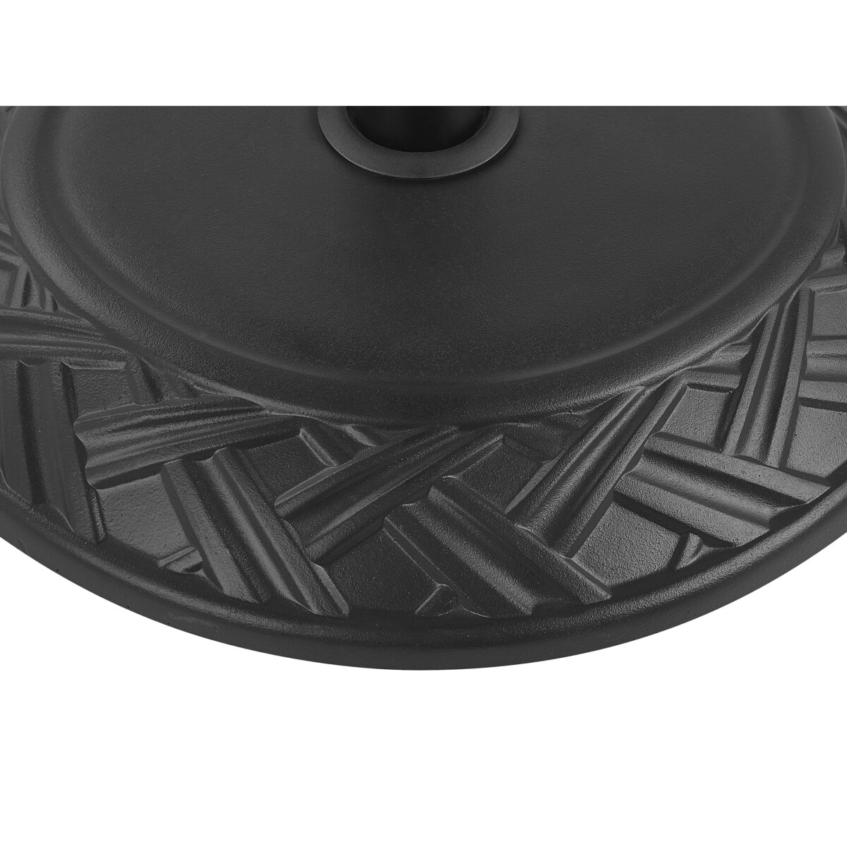 Podstawa pod parasol ⌀ 50 cm czarna CAPACI