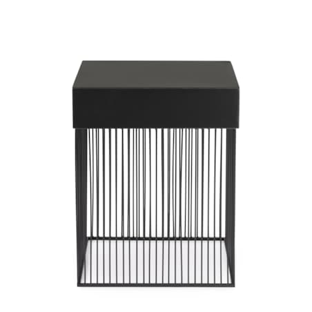 BIZZOTTO stolik kawowy YASLINE 40x40 czarny