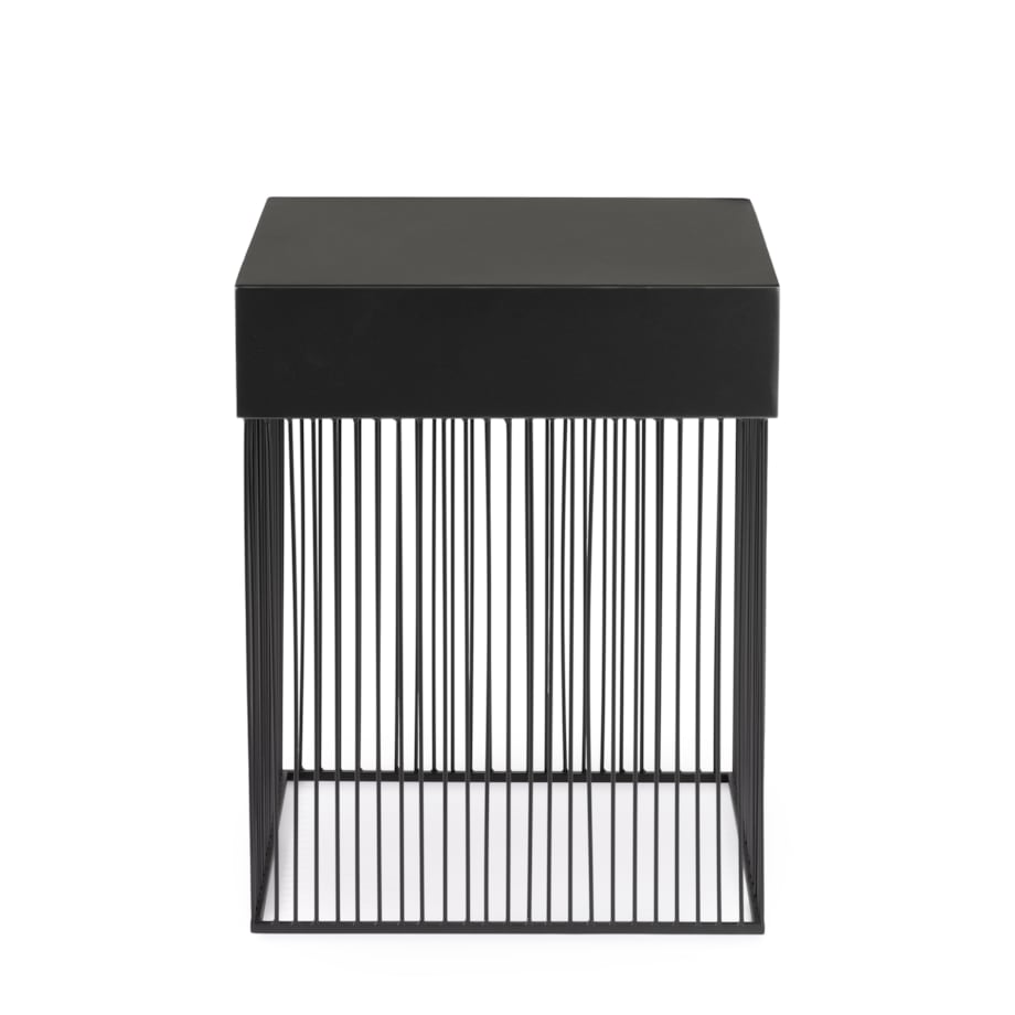 BIZZOTTO stolik kawowy YASLINE 40x40 czarny