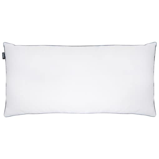 Poduszka trzykomorowa TEIDE Wysoka Kacze pióra i puch 40 x 80 cm Biały