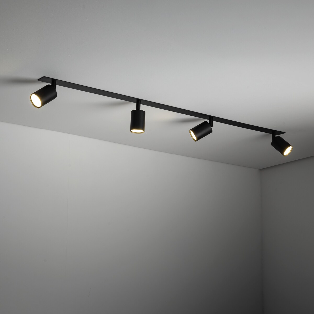 Lampa podtynkowa spot TK Lighting NEX BLACK 10801 czarna 4xGU10 ruchome reflektory