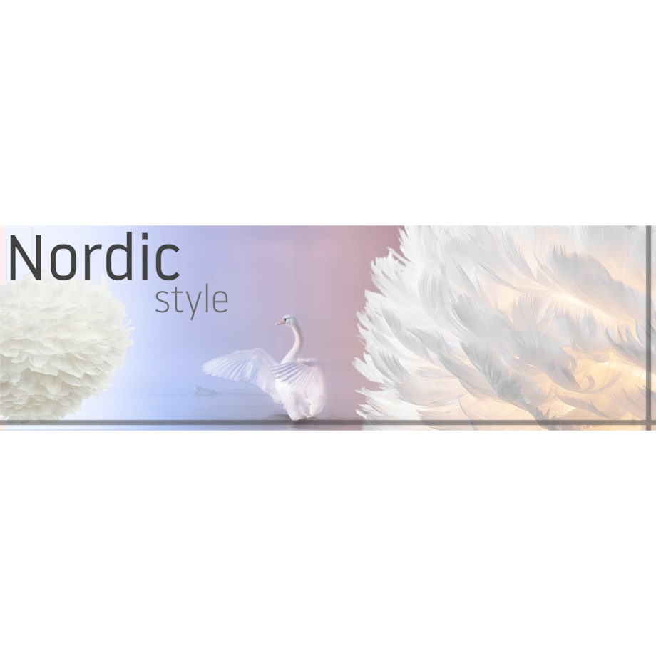 Lampa Sufitowa Wisząca Glamour Pióra Kolory Nordic