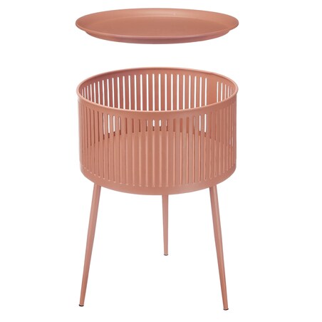 Stolik kawowy okrągły z miejscem do przechowywania, Ø 40 cm