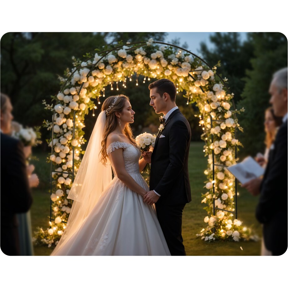 Pergola ogrodowa zielona łuk na kwiaty 240x140cm + kotwy Plonos