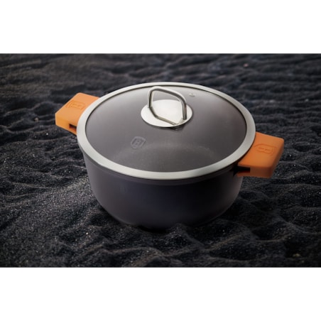 Garnek z pokrywką 20 cm 2.4 L Berlinger Haus Granit Diamond BH-1094