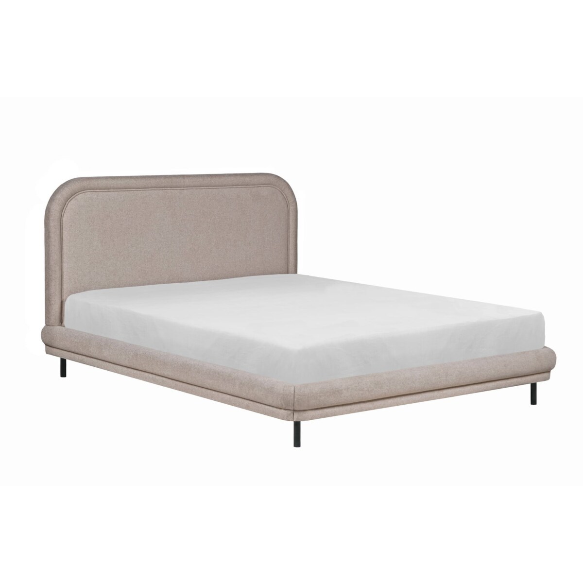 Łóżko Minima (180x200) w tkaninie Brooklyn Camel