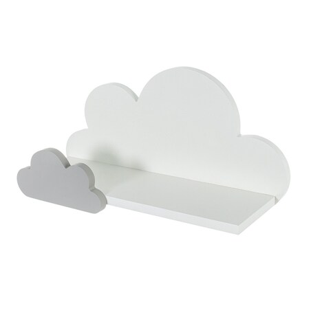 Półka Clouds Premium 53x19x27cm grey, 53 x 19 x 27 cm