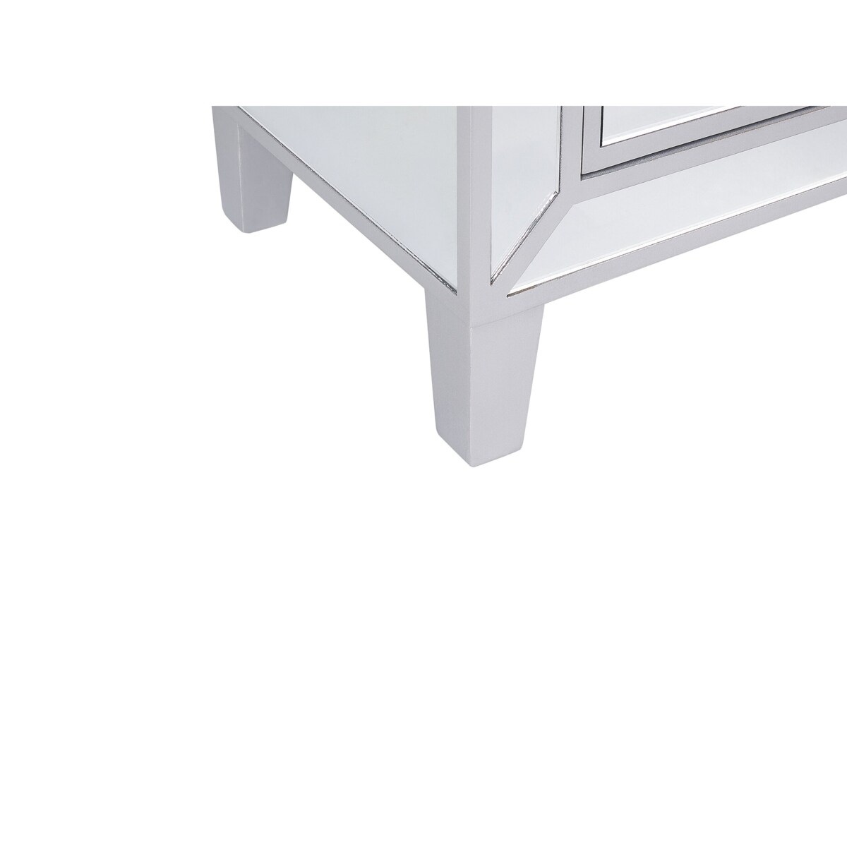 Komoda lustrzana srebrna BREVES