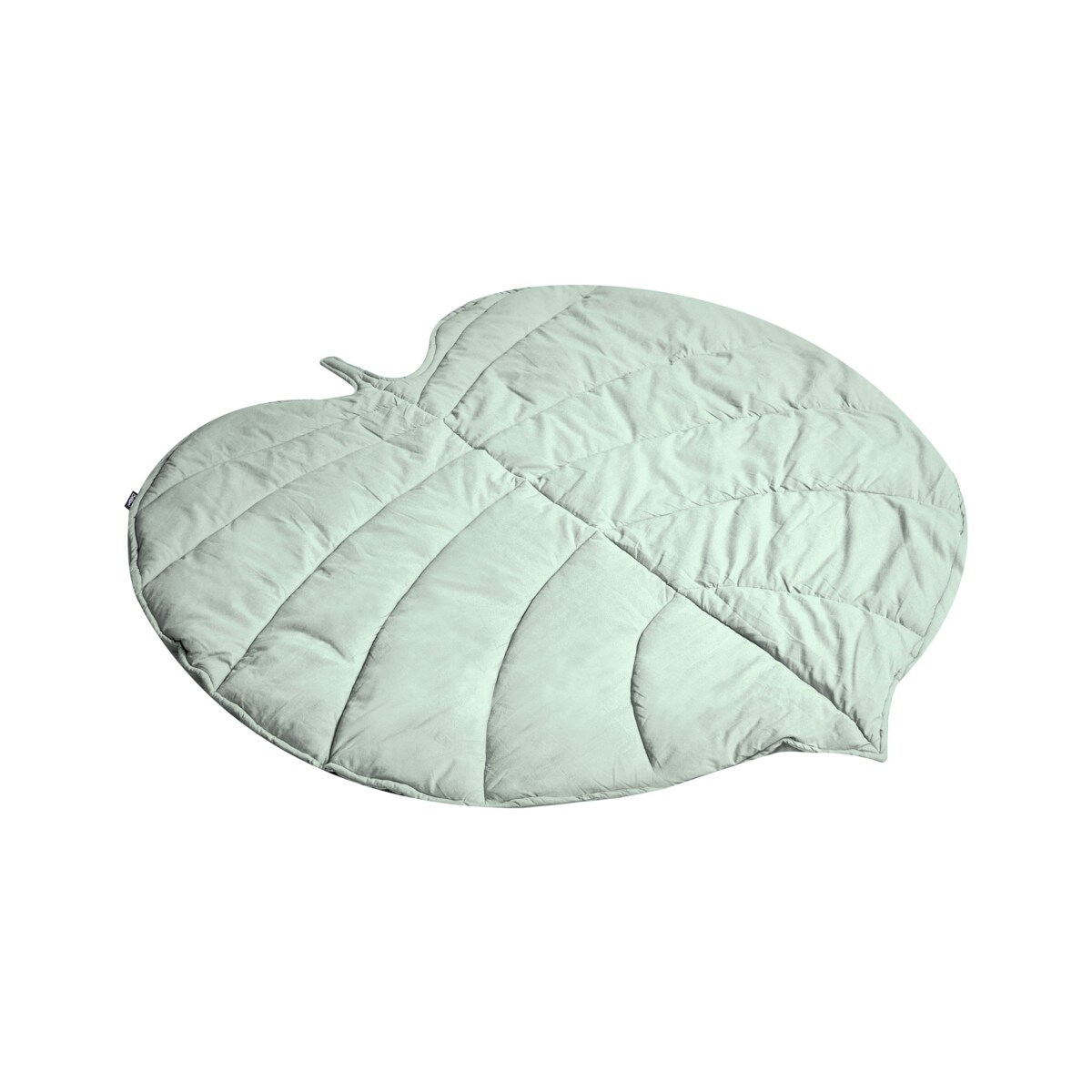 Mata do zabawy liść 110 x 110 cm jasnozielona EOLIA