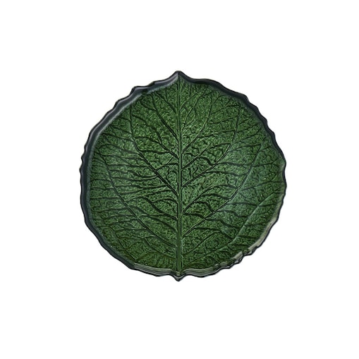 VILLA ITALIA Talerzyk deserowy szklany 16,5 cm GREEN AURA