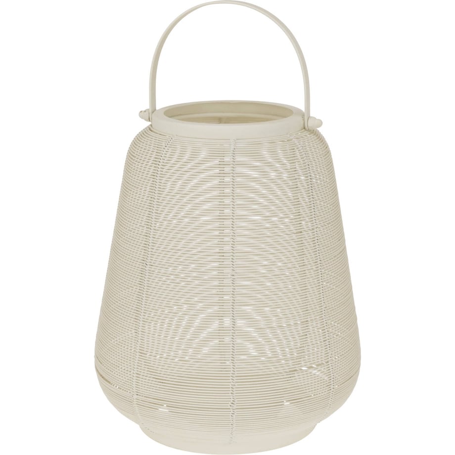 Lampion metalowy z uchwytem, 16 x 19 cm