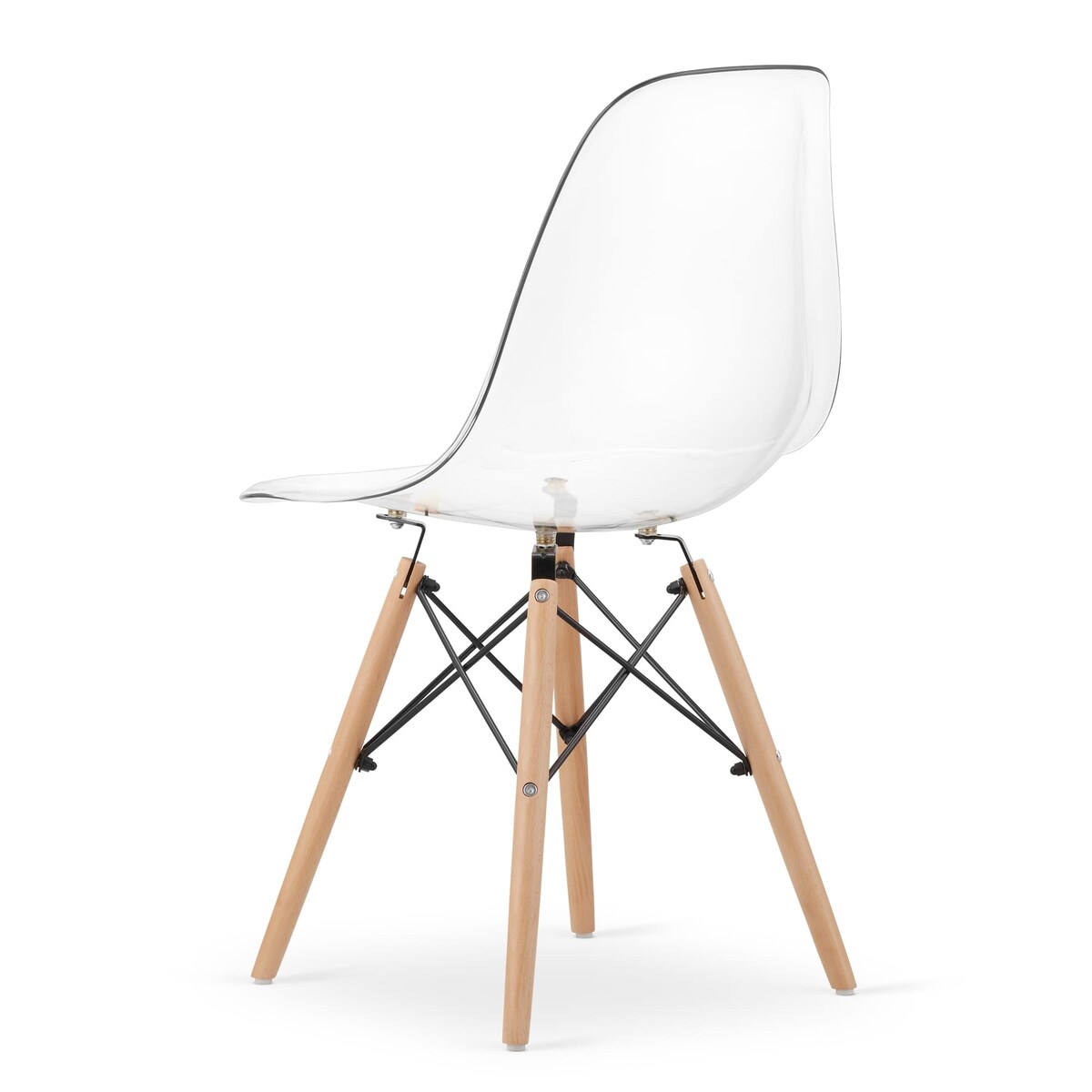 Krzesło Do Jadalni Kuchni Salonu Gabinetu Przezroczyste