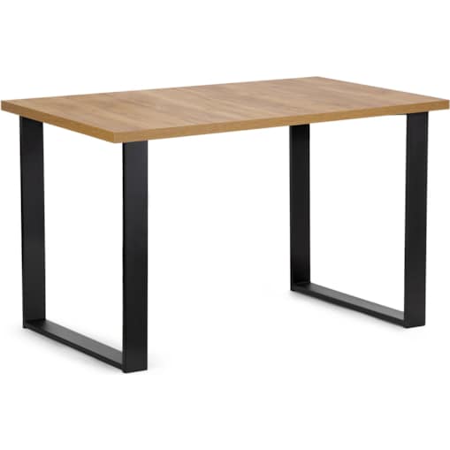 KONSIMO CETO Stół w industrialnym stylu matowy złoty