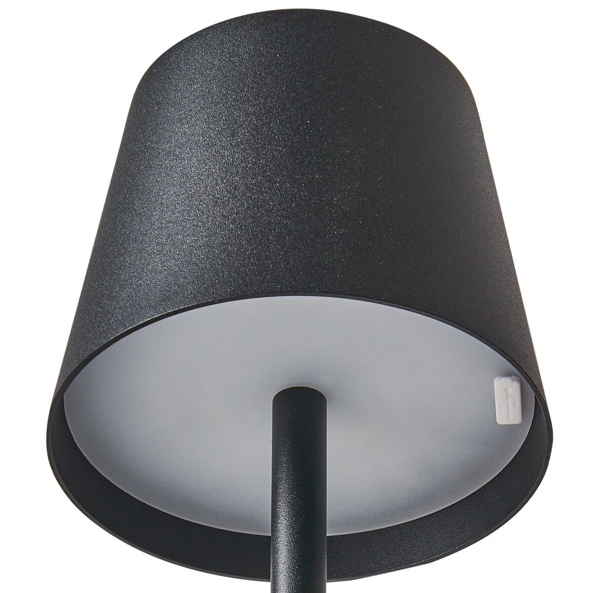 Bezprzewodowa lampa podłogowa LED GAVARRESA Ze ściemniaczem Metal Czarny