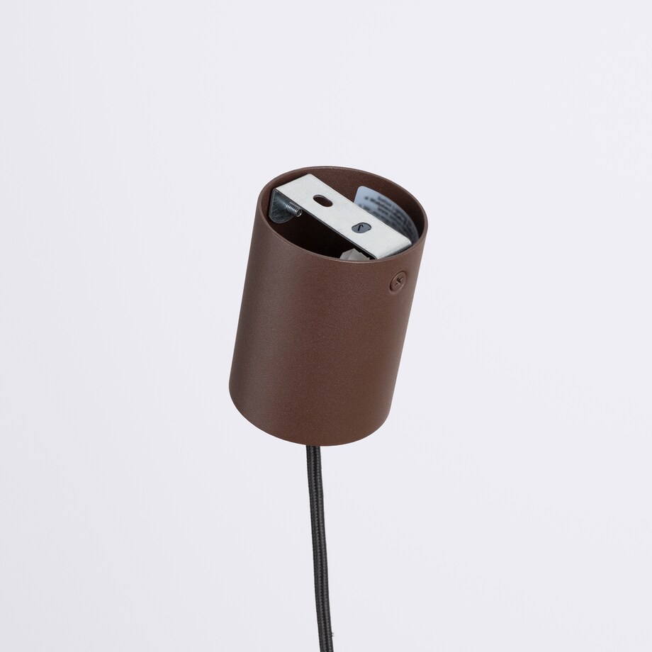 Lampa wisząca AURA 1 brązowa Gx53